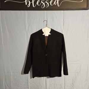 XS H HALSTON CARDIGAN WITH POCKETS
